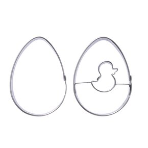 Vykrajovačka vajíčko sada 2 ks