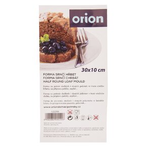 Forma na pečení srnčí hřbet 30x10 cm