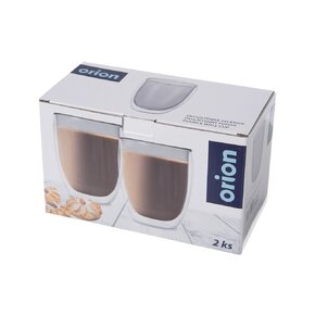 Dvoustěnná sklenice DOUBLE latte 0,41 l 2 ks
