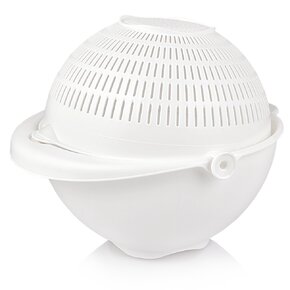 Cedník s mísou otočný pr. 25 cm