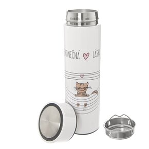 Termoska NEKONEČNÁ LÁSKA kočka 0,4 l