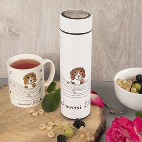 Termoska NEKONEČNÁ LÁSKA pes 0,4 l