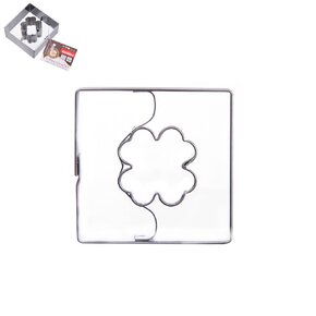 Vykrajovačka čtverec čtyřlístek