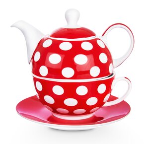 Čajová souprava PUNTÍK 3 ks