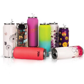 Termoska plechovka motýl 0,7 l