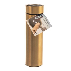 Termoska s teploměrem 0,45 l zlatá