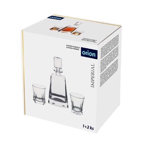 Karafa na whisky Imperial robust 0,78 l+2 sklenice, sada