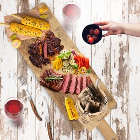 Krájecí a servírovací prkénko 100x29 cm