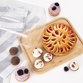 Servírovací prkénko s poklopem 28x22x11 cm