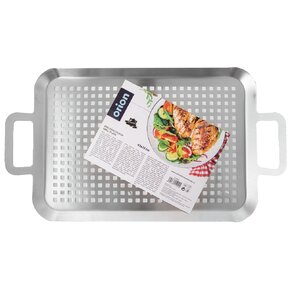 Plech grilovací 43x25 cm