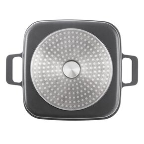 Pekáč GRANDE s víkem 32,5x24,5x16,5 cm oboustranný + frit. košík