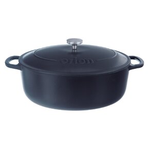 Pekáč s poklopem LITINA SMALT 42x27 cm