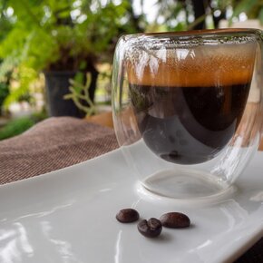 Dvoustěnný hrnek DOUBLE 0,11 l