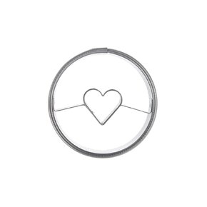Vykrajovačka kolečko se srdcem