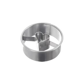 Vykrajovačka kolečko se srdcem