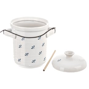 Nakládací hrnec na zeleninu MODROBÍLÁ 2,8 l