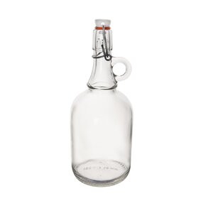 Demižon s klip uzávěrem 1 l