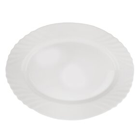 Servírovací talíř LUNA vlnky 23x15 cm