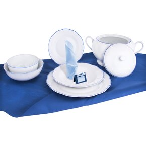 Hluboký talíř Blue line pr. 21 cm