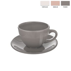 Hrnek s podšálkem ALFA 0,25 l
