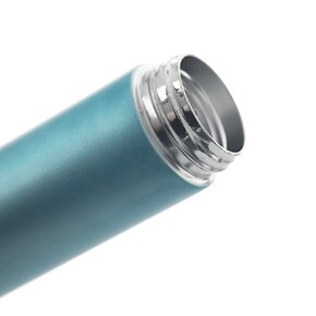 Termoska s teploměrem 0,45 l modrá