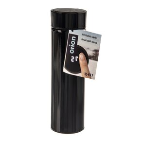 Termoska s teploměrem 0,45 l černá