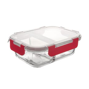 Zapékací miska dělená s víkem 21x16x7 cm