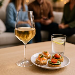 Sklenice na víno Sandra 0,35 l 6 ks