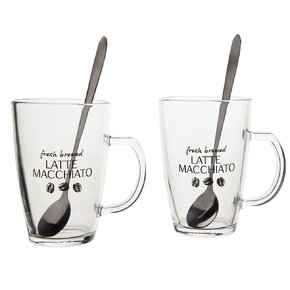 Hrnek se lžičkou 0,3 l 2 ks