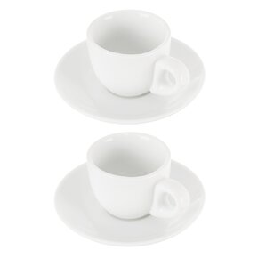 Hrnek s podšálkem MONA 0,08 l 2 ks