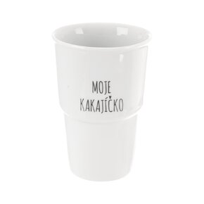 Hrnek bez ucha Moje kakajíčko 0,35 l