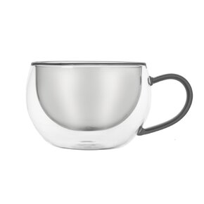 Dvoustěnný hrnek DOUBLE cappuccino 0,33 l 2 ks