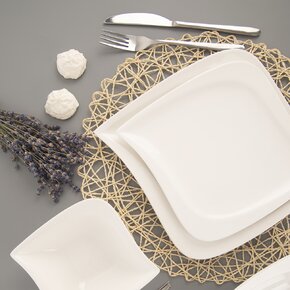 Mělký talíř MONA Musica 25x25 cm