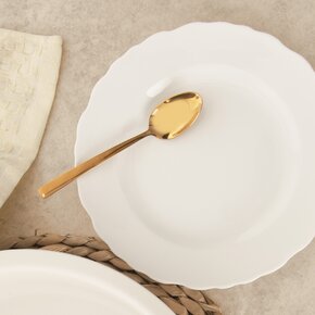 Dezertní talíř MONA vlnky pr. 19,5 cm