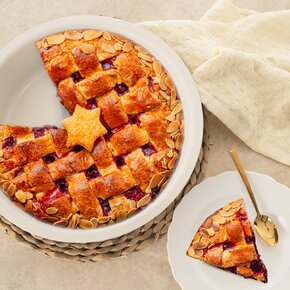 Dezertní talíř MONA vlnky pr. 19,5 cm