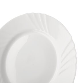 Mělký talíř LUNA vlnky pr. 25,5 cm