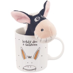 Hrnek 0,39 l s oslíkem			