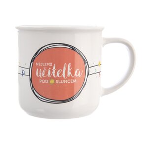 Hrnek NEJLEPŠÍ UČITELKA 0,34 l