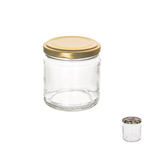 Zavařovací sklenice s víčkem 0,21 l 6 ks