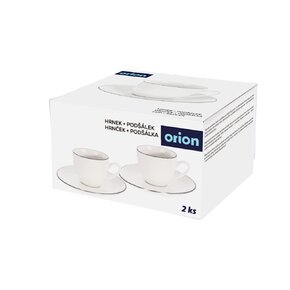 Hrnek s podšálkem Decora espresso 0,1 l 2 ks