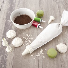 Cukrářský sáček 26 cm s 9 špičkami, sada