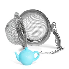 Čajítko závěsné pr. 5,4 cm s těžítkem konvička