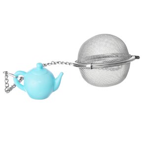 Čajítko závěsné pr. 5,4 cm s těžítkem konvička