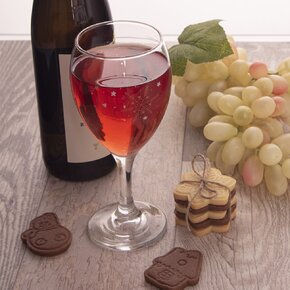 Sklenice na víno VLOČKA 0,35 l 1 ks