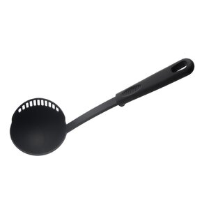 Naběračka s cedníkem BLACKLINE 30,5 cm, pr. 9 cm