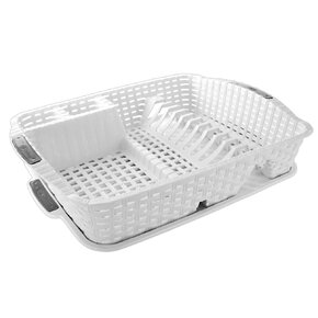 Odkapávač na nádobí s podnosem WHITE