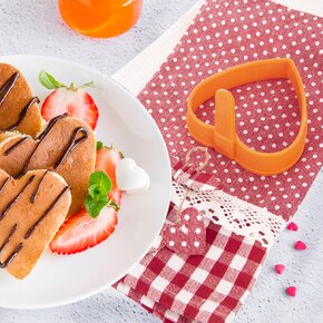 Forma na lívance/volská oka srdce