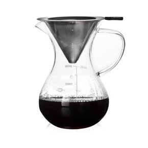 Konvice z varného skla s odměrkou 0,75 l