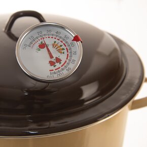Kuchyňský teploměr na zavařování s klipem