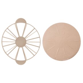 Šablona na označení řezů dortu oboustranná 10/12